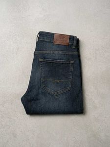 Stylish Dark Wash Denim Jeans
