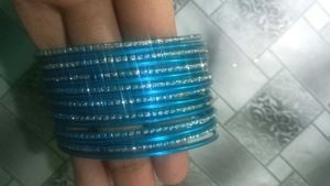 🔥Blue Bangles &amp; Necklaces Set🔥