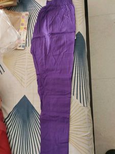 Purple leggings