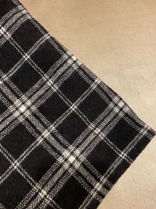 Woollen Checkered Skirt