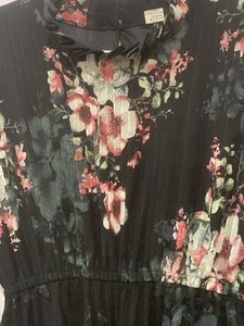 Floral Print Midi Dress