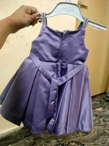 Lilac Party Dress with Matching Shoes