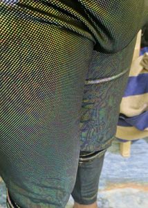 Sparkling Metallic Leggings