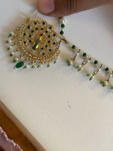 Exquisite Peacock Design Nose Pin