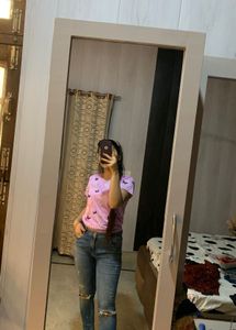 Distressed Skin Fit Jean