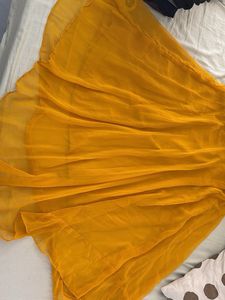 Elegant Yellow Ethnic Gown