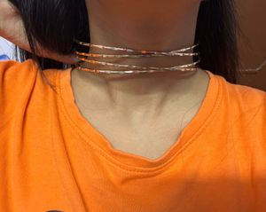 Set of Gold Tone Bracelets and Neck pieces
