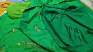 Embroidered Anarkali suit