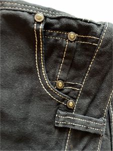 Guess Jeans Black Mini Denim Shorts