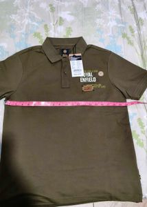Royal Enfield Men's Olive Polo T-Shirt