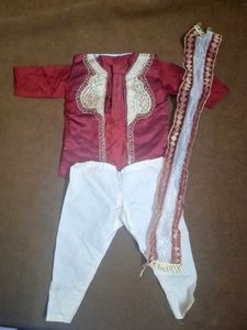 Boy's Ethnic Sherwani Set