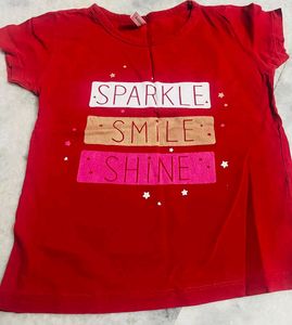 Girls Tshirt Size 4,6 Years Combo, Tshir