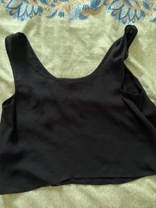 Chic Black Sleeveless Tank Top