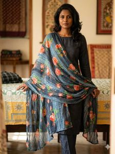 Elegant Purple Dupatta