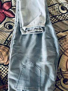 Light Wash Denim Jeans