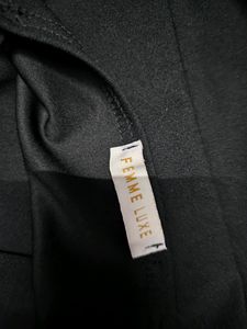 Sexy Black Cut Out Dress From Femme Luxe