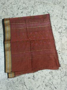 Elegant Maroon Saree