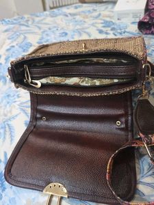 Boho Paisley &amp; Woven Handbag