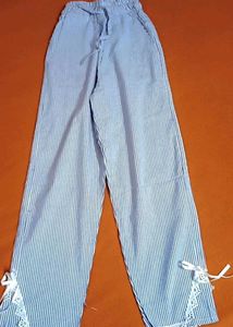 Striped Wide Leg Lounge Pants