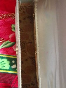 Elegant Silver Clutch Bag