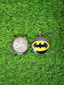 Batman Pocket clock & watch head.