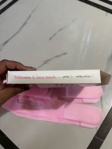 unused Silicone V Face Mask - Lifting &amp; Firming
