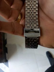 Titan Silver-Tone Watch