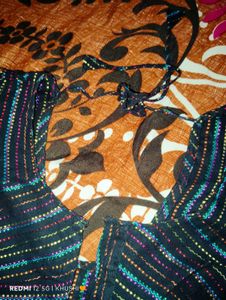 Colorful Striped Ethnic Blouse