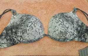 Animal Print Push-Up Bra