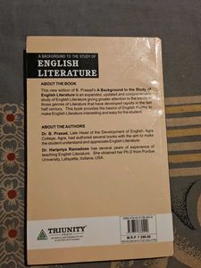 Background to the Study of English Literature