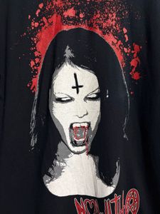 Gothic Vampire Graphic T-Shirt