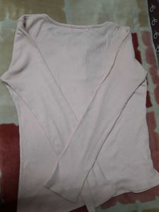 Pink Long Sleeve Top
