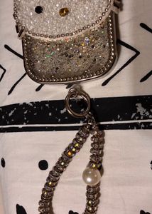 Iphone 13/14 Sparkly Hello Kitty Phone Case