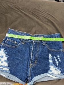 Dark blue  Shorts &amp; Skirts