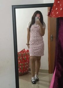 Floral Print Mini Dress