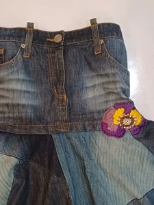 ICE-BERG denim Skirt