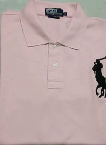 Ralph Lauren Pink Polo T Shirt