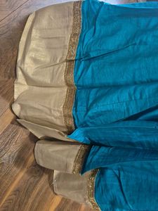 Beautiful Teal Ethnic Skirt
