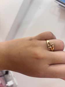 Elegant Gold Tone Ring