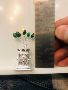 Pure Silver Tulsi (wt:-13.000g)