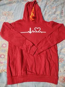 Red Heartbeat Hoodie