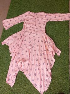 Floral Print Kurta