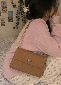 Stylish Brown Shoulder Bag🌸🎀🤌🏻