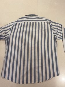 Classic Striped Button-Down Shirt