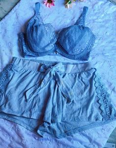 very beautiful lace detail lingerie set