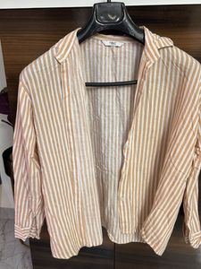 Striped Casual Button-Up Shirt