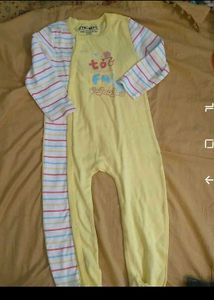 Cute Yellow Baby Jumpsuit