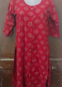 Cotton Printed Kurta