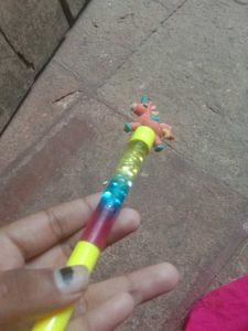 Cute Unicorn Glitter Pen