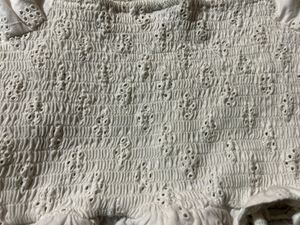 White Crop Top
